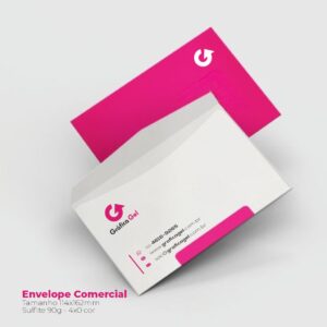 Envelope Comercial - 114x162mm em Sulfite 90g
