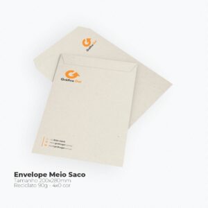 Envelope Meio Saco - 200x280mm em Reciclato 90g